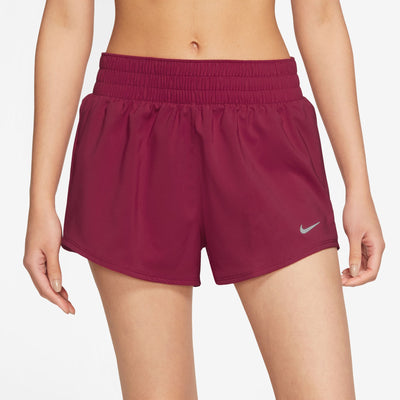 Women's Nike One Dri-FIT Mid-Rise 3" Brief-Lined Shorts - DX6010-620