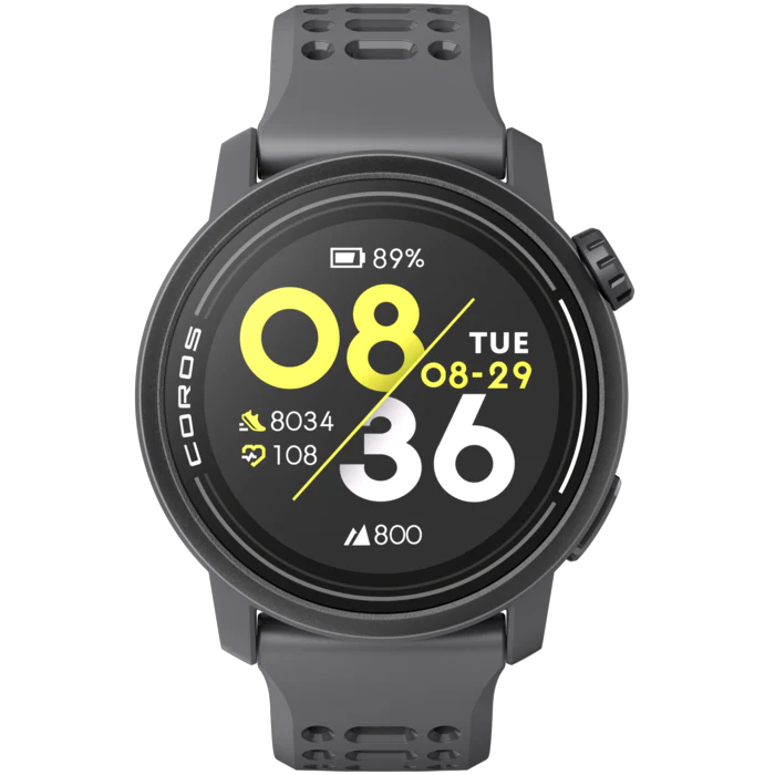 COROS Pace 3 with Silicone Watchband- WPACE3-BLK