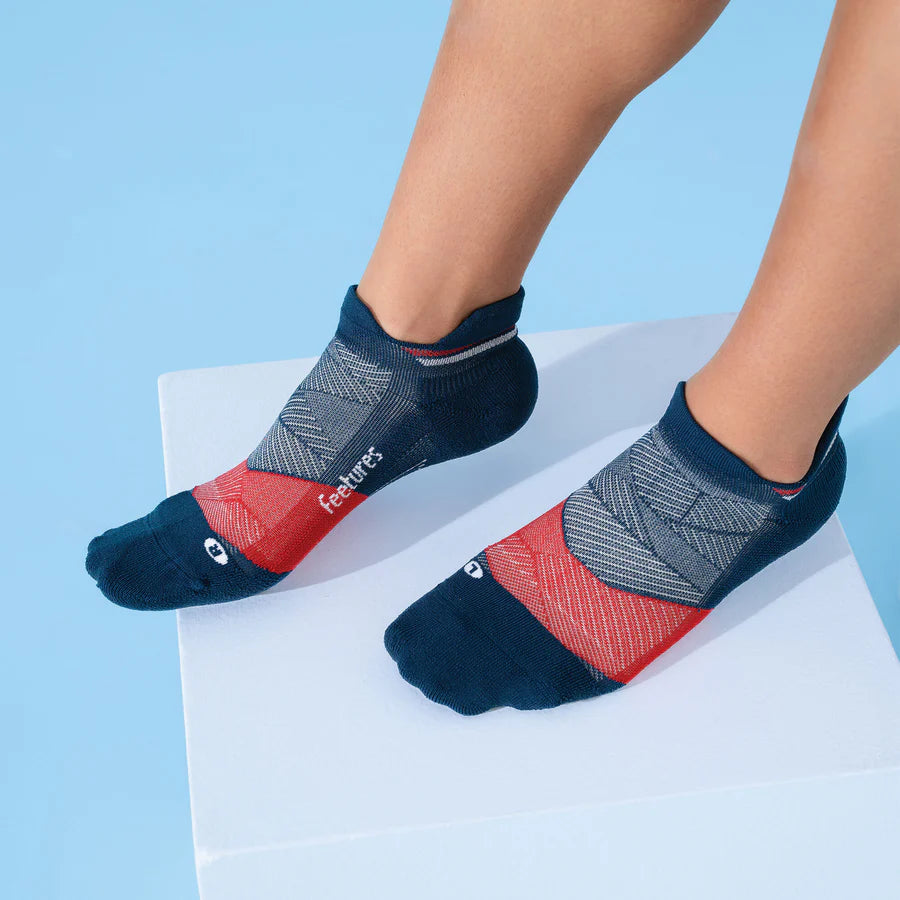 Feetures Elite Light Cushion Socks - USA Navy - FEET-E5029678