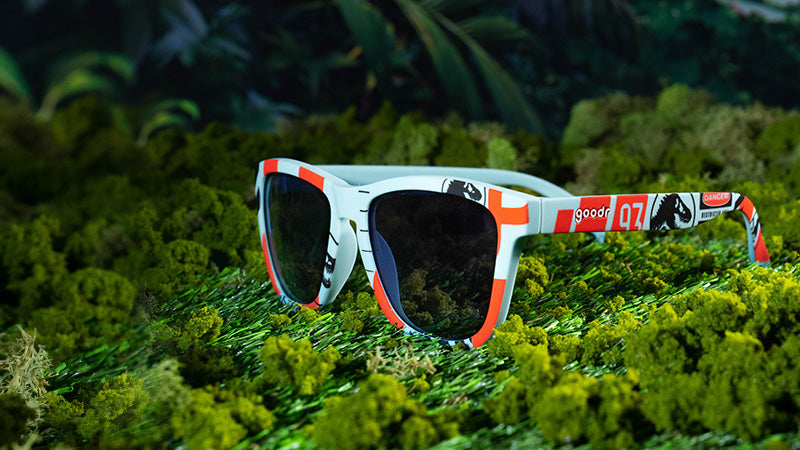 Goodr Running Sunglasses - T-Rex in the Rear View