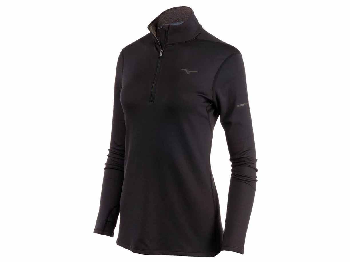 Women's Mizuno Breath Thermo 1/2 Zip - 422137.9090