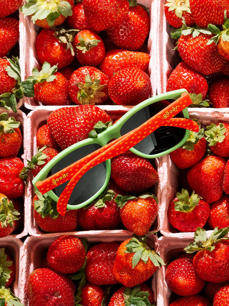 goodr OG Running Sunglasses - Strawberries Are My Jam
