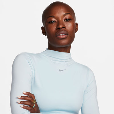 Women's Nike OneLuxe Long Sleeve Crop - FB5276-423
