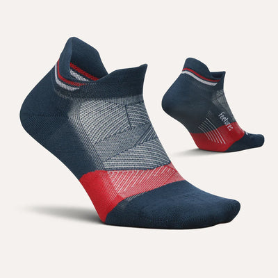 Feetures Elite Light Cushion Socks - USA Navy - FEET-E5029678