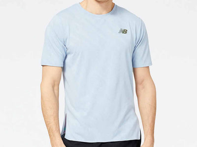 Men's New Balance Q Speed Jacquard Short Sleeve - MT23281-LAY