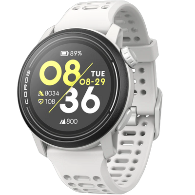 COROS Pace 3 with Silicone Watchband - WPACE3-WHT