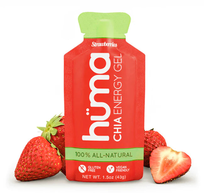 Hüma Chia Energy Gel Strawberry - HUMA-STRW