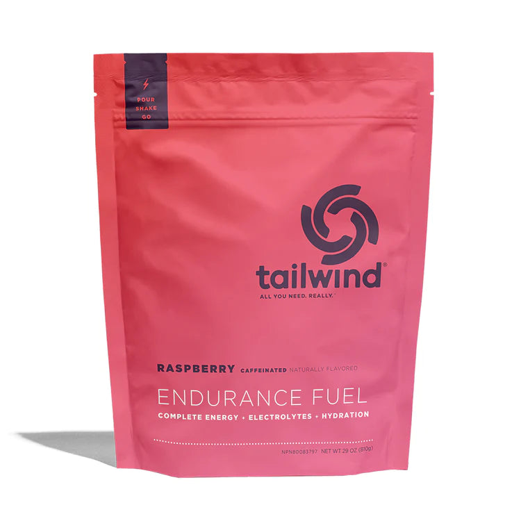 Tailwind 30 Serving Raspberry Caffeinated Endurance Fuel - TAIL-MCEF-RASPBERRY