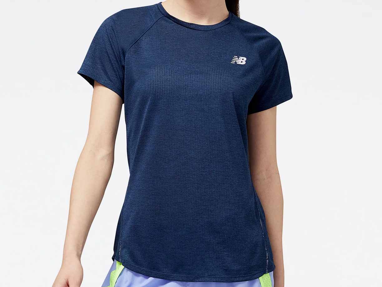 Women's New Balance Impact Run Short Sleeve - WT21262-NIH