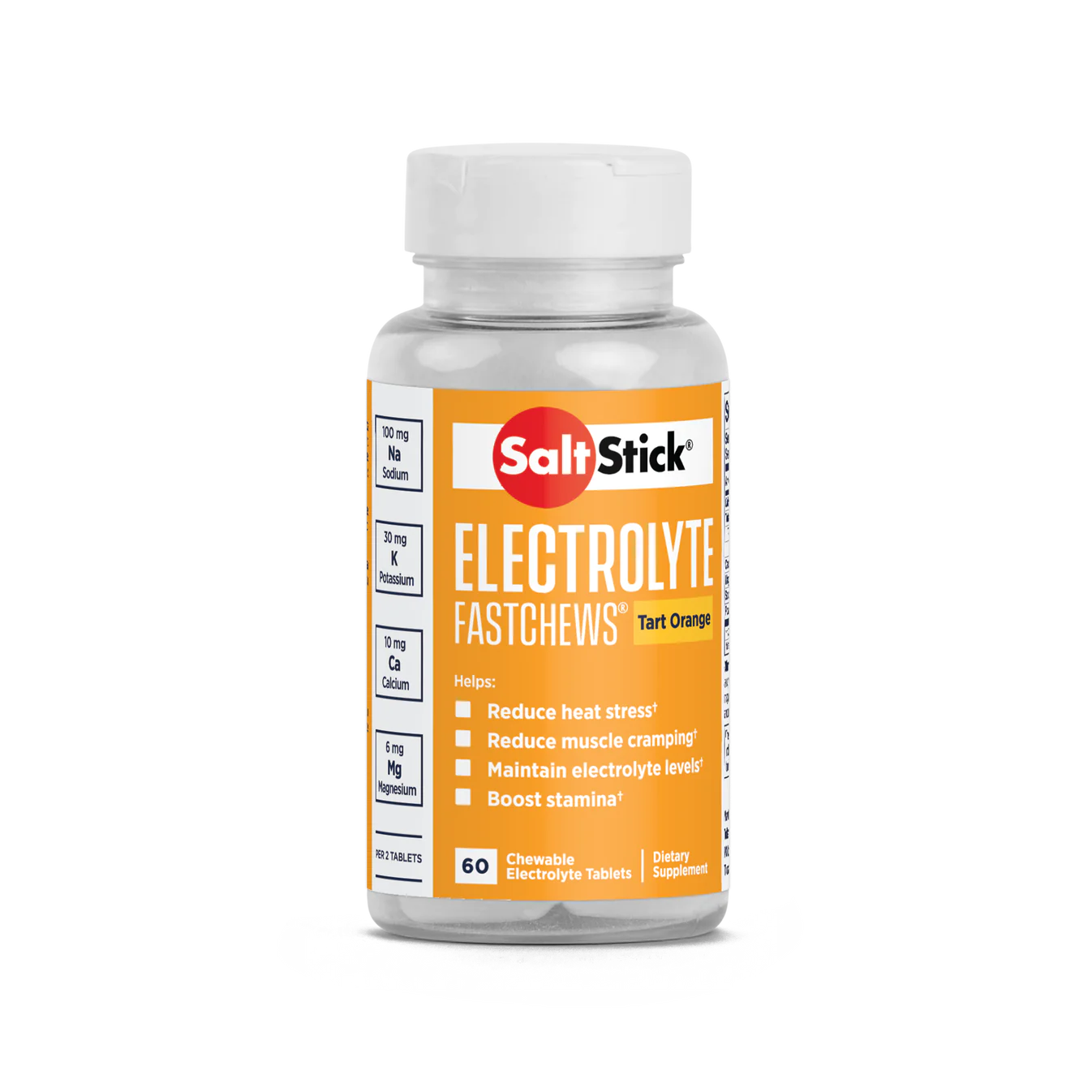 SaltStick Electrolyte FastChews Orange 60ct - 03-1060