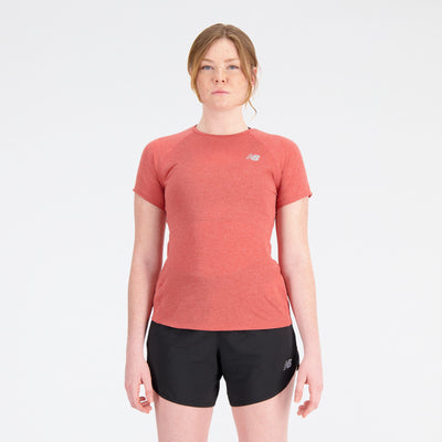 Women's New Balance Impact Run Short Sleeve - WT21262-ASO