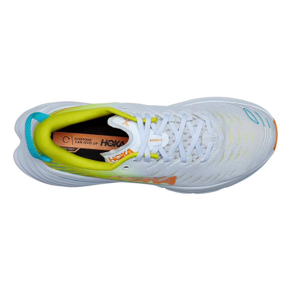 Hoka Bondi X Road Running Shoes - Men's, White/Evening Primrose, 12, D,  1113512-WEPR-12D — Mens Shoe Size: 12 US, Gender: Male, Age Group: Adults