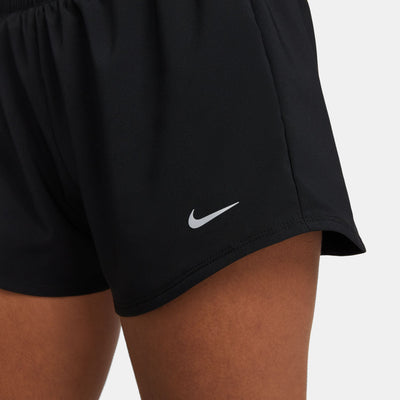 Women's Nike One Dri-FIT Mid-Rise 3" Shorts - DX6010-010