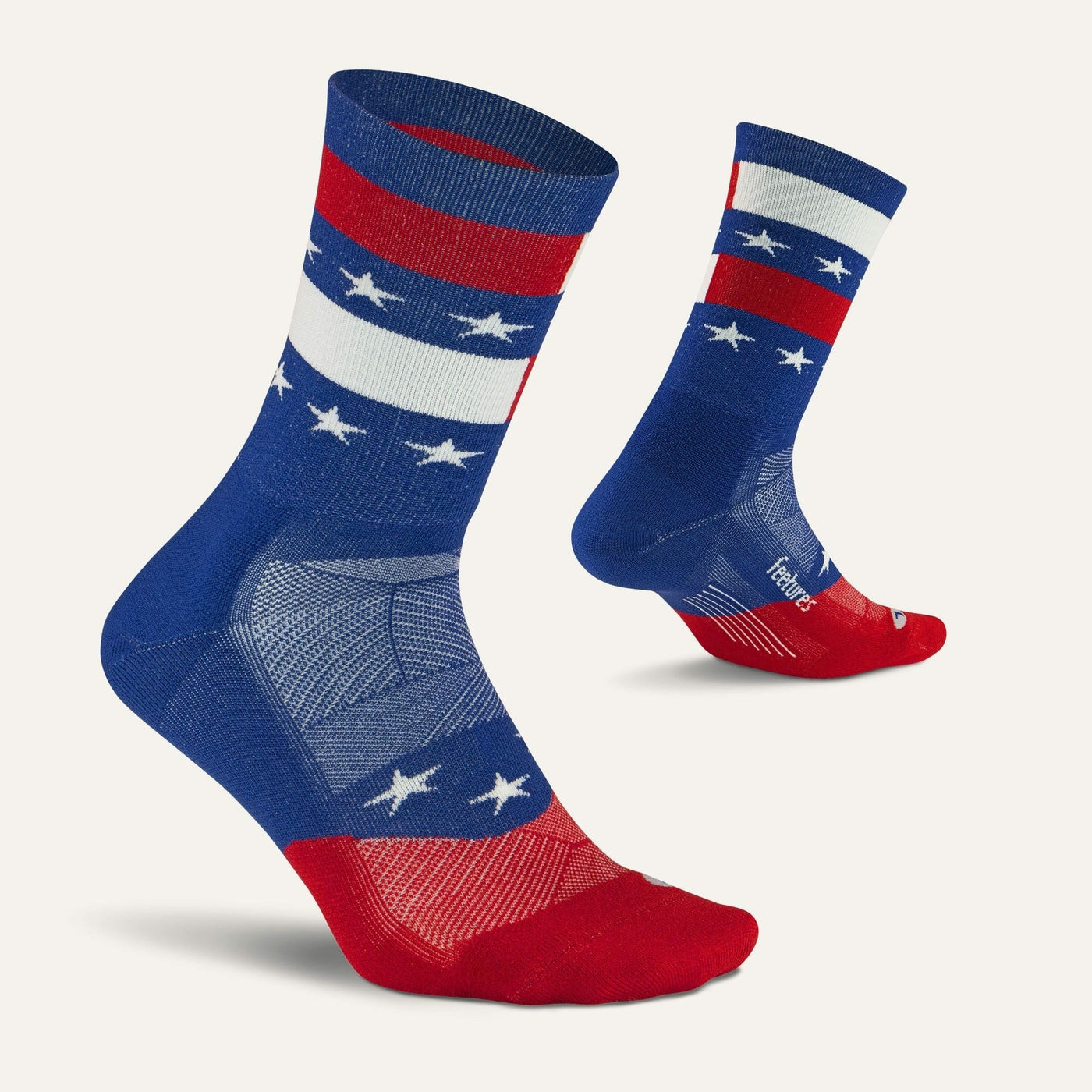 Feetures USA Elite Lite Mini Crew Socks - FEET-E90564