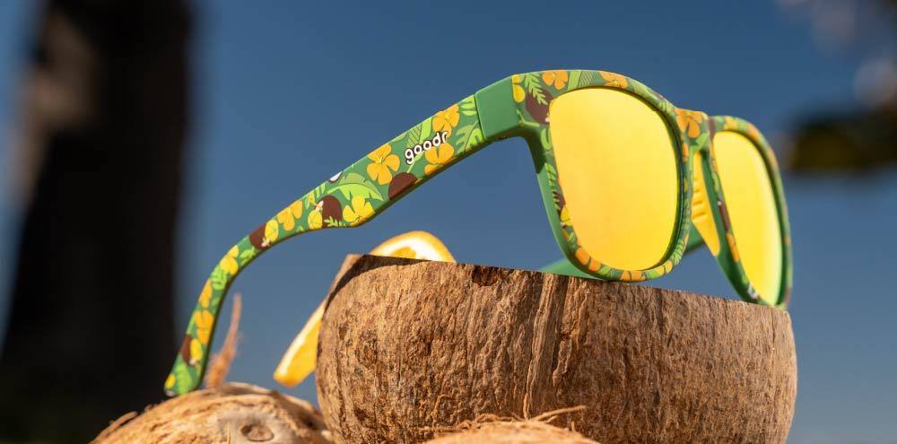 goodr Sunglasses - Cuckoo for Coconuts BFG-FLGR-AM3-RF