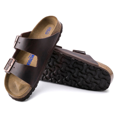 Men's Birkenstock Arizona Soft Footbed Habana Oiled Leather BIRK-452761