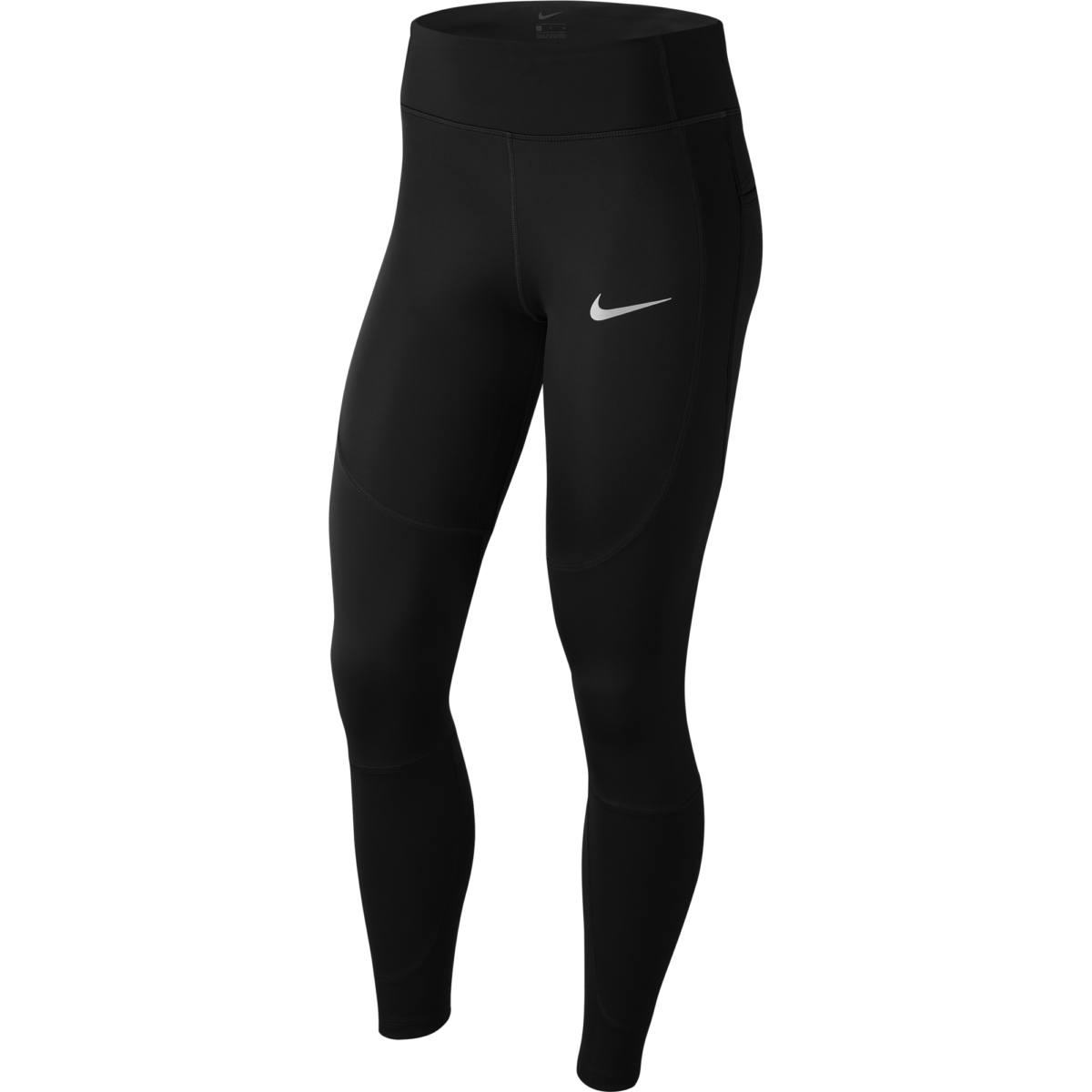 Nike Epic Lux Flash Womens 27.5 Reflective Running Tights 856680-012 Size  M