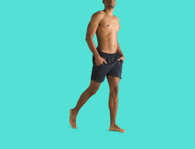 Men's SAXX Underwear Kinetic 2-in-1 7" Short SXKS27-BLK