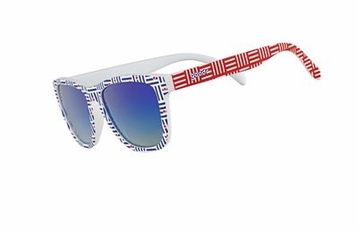 Goodr Running Sunglasses - Limited Edition: 4th of July - Founding Father Issues