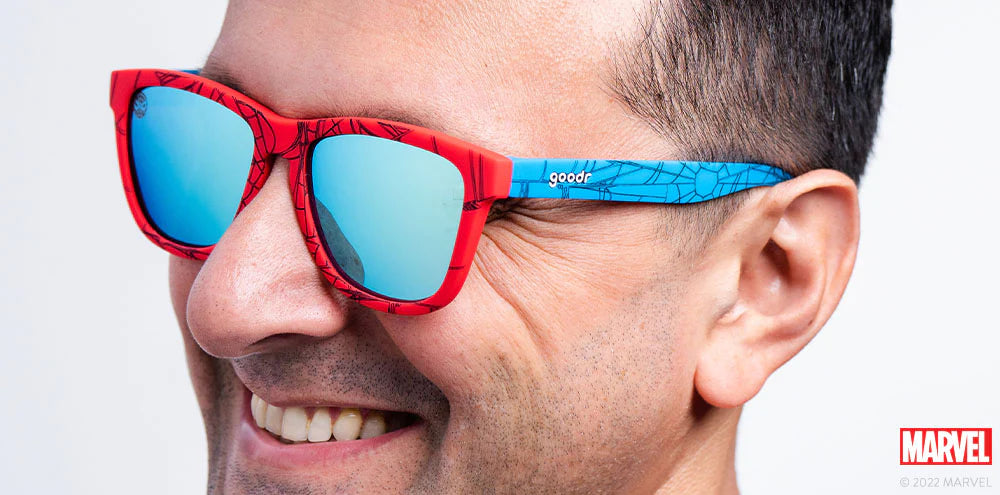 Goodr Running Sunglasses - Spidey Suit Sold Separately